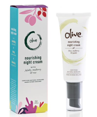 Olive Nourishing Night Cream - Olive Natural Skincare - 45ml