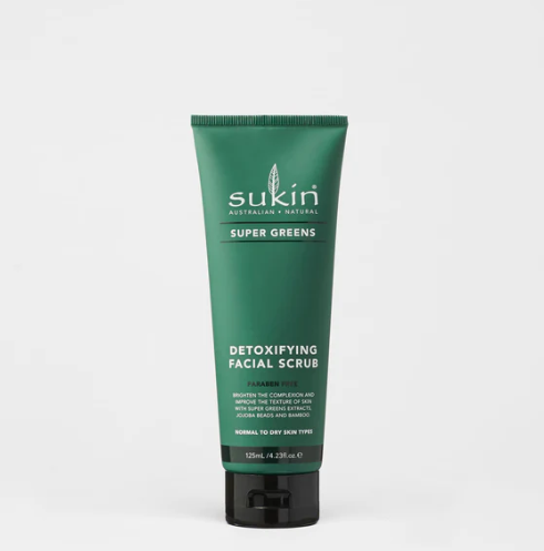 Super Greens Detoxifying Face Scrub - Sukin - 125ml