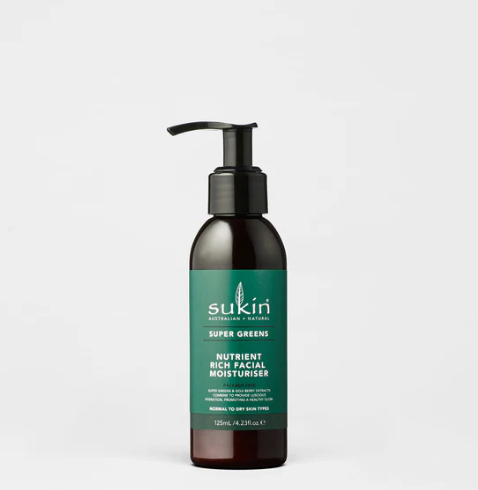 Super Greens Facial Moisturiser - Sukin - 125ml