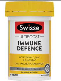 Ultiboost Immune Defence By Swisse - 60 Tablets