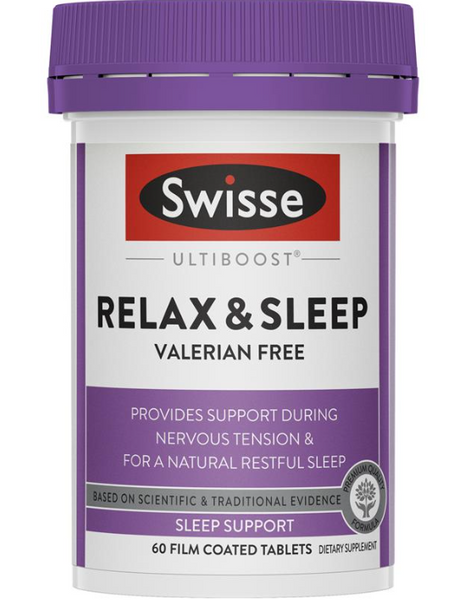 Ultiboost Relax & Sleep - Swisse - 60 tablets