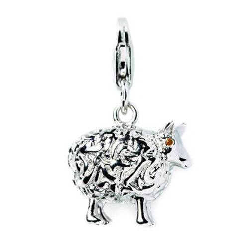 Sheep Sterling Silver Charm - ZALA