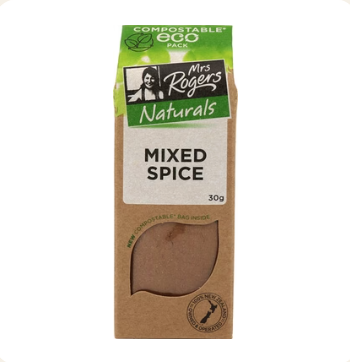 Naturals Mixed Spice - Mrs Rogers - 30g
