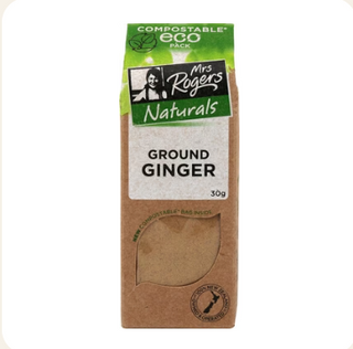 Naturals Ground Ginger - Mrs Rogers - 30g
