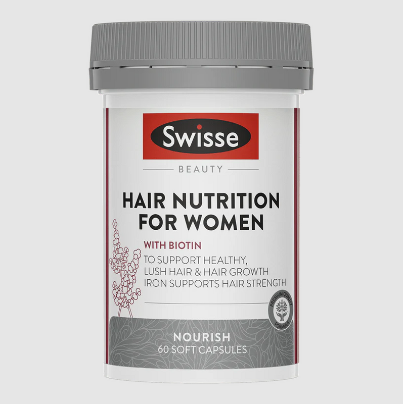 Beauty Hair Nutrition For Women by Swisse - 60 capsules