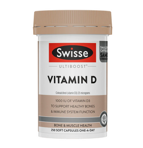 Ultiboost Vitamin D by Swisse - 250 capsules