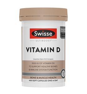 Ultiboost Vitamin D by Swisse - 400 capsules