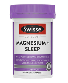 Ultiboost Magnesium + Sleep by Swisse - 60 tablets