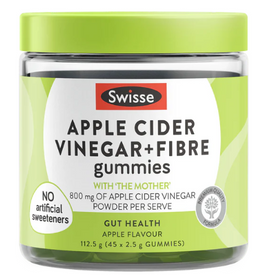 Apple Cider Vinegar + Fibre Gummies by Swisse - 45 gummies
