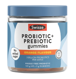 Probiotic + Prebiotic Gummies by Swisse - 45 gummies