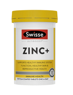 Ultiboost Zinc+ by Swisse - 120 tablets