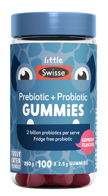 Kids Prebiotic + Probiotics Gummies by Swisse - 100 gummies