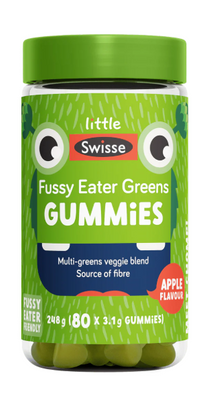 Kids Fussy Eater Greens Gummies by Swisse - 80 gummies