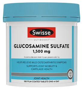 Ultiboost Glucosamine Sulfate 1500mg by Swisse - 180 tablets