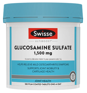 Ultiboost Glucosamine Sulfate 1500mg by Swisse - 180 tablets
