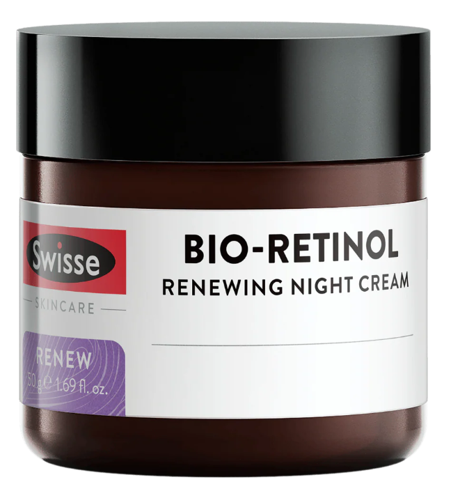 Skincare Bio-Retinol Renewing Night Cream by Swisse - 50g