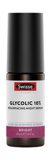 Skincare Glycolic 10% Resurfacing Night Serum by Swisse - 30ml