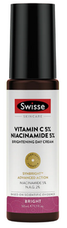 Skincare Vitamin C 5% Niacinamide 5% Brightening Day Cream by Swisse - 50ml