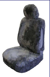 Snowy Fleece Sheepskin Car Seat Cover -  E B Tolley & Co Ltd