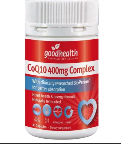 CoQ10 400mg - Good Health - 30 capsules