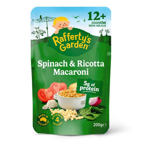 Spinach & Ricotta Macaroni 12+ Months by Rafferty's Garden - 200g