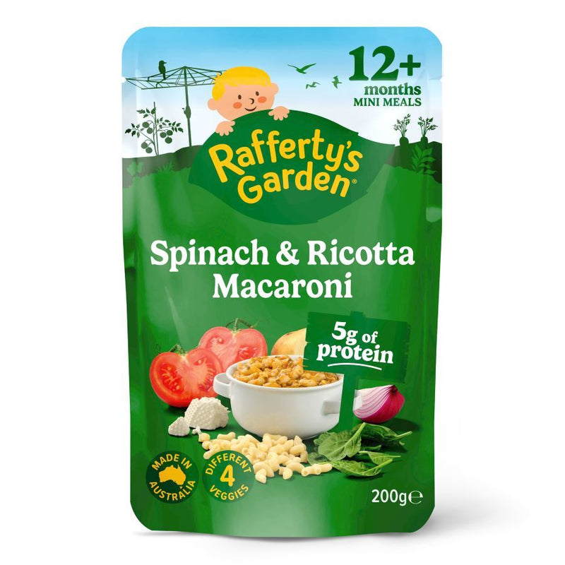 Spinach & Ricotta Macaroni 12+ Months by Rafferty's Garden - 200g