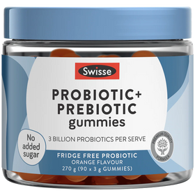 Probiotic + Prebiotic Gummies by Swisse - 90 gummies