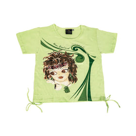 Drawstring Girl with Tiki T-Shirt - Parrs