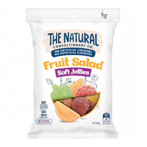 Fruit Salad Soft Jellies - The Natural Confectionery Co. - 220g