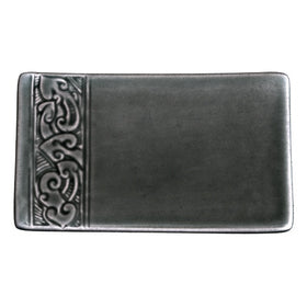 Square Plate With Maori Design - Small - Bob Steiner