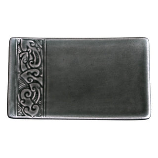 Square Plate With Maori Design - Small - Bob Steiner