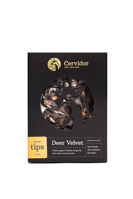 Dried Deer Velvet Tips - Cervidor - 30g