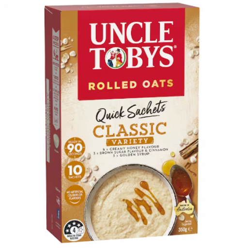 Oats Quick Sachets Classic Variety - Uncle Tobys - 350g