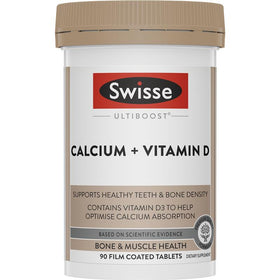 Ultiboost Calcium + Vitamin D by Swisse - 90 tablets