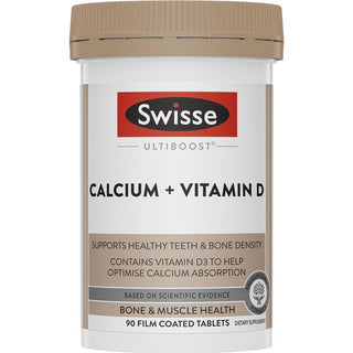 Ultiboost Calcium + Vitamin D by Swisse - 90 tablets