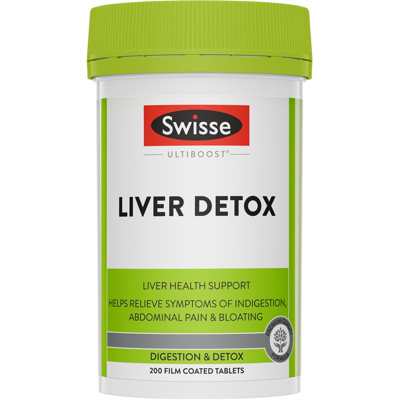 Ultiboost Liver Detox by Swisse - 200 tablets