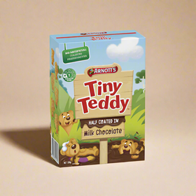 Tiny Teddy Half Coated In Milk Chocolate by Arnott's - 200g