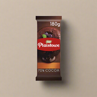 Plaistowe Baking Chocolate 70% Cocoa Block by Nestle - 180g