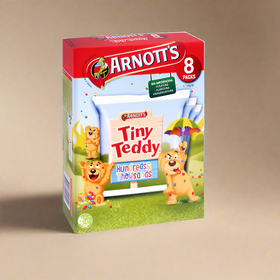 Tiny Teddy Hundreds  & Thousands Pack of 8 by Arnott's - 184g