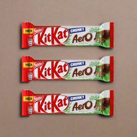 KitKat Chunky Aero Mint [Pack of3] by Nestle - 45g x 3