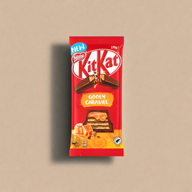 KitKat Gooey Caramel Chocolate Block by Nestle - 170g