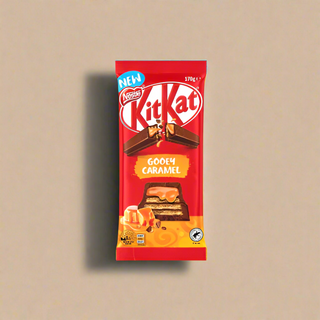 KitKat Gooey Caramel Chocolate Block by Nestle - 170g