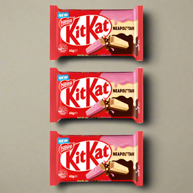 KitKat Neapolitan Chocolate 4 Finger [Pack of 3] by Nestle - 42g x 3