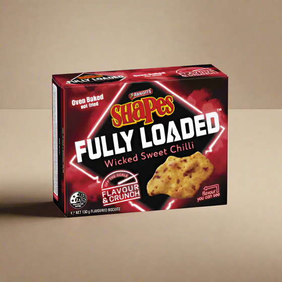 Shapes Fully Loaded Wicked Sweet Chilli by Arnott's - 130g