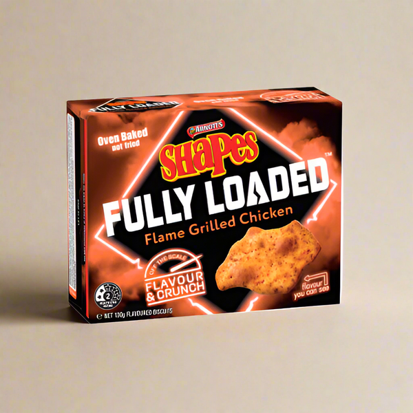 Shapes Fully Loaded Flame Grilled Chicken by Arnott's - 130g