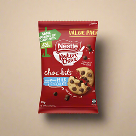 Bakers' Choice Milk Chocolate Choc Bits Value Pack by Nestle - 375g