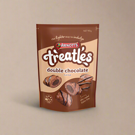 Treatles Biscuits Double Chocolate Favour by Arnott's - 90g