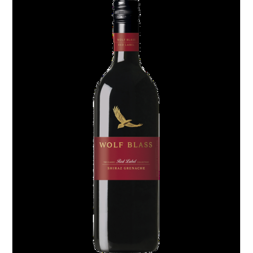 Red Label Shiraz Grenache - Wolf Blass - 750 ml