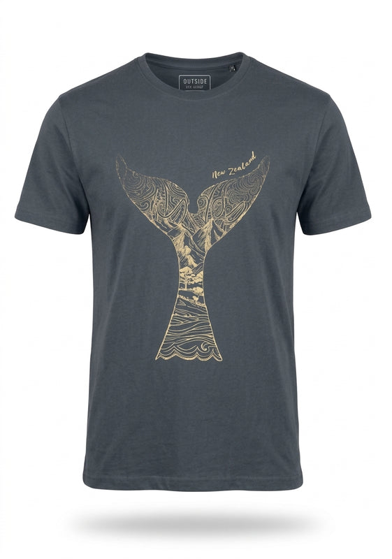 Whale Tail Adults Tee  - The Derek Corp Ltd