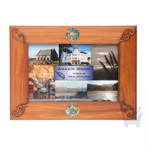 Photo Frame With Koru - Amazin Wood